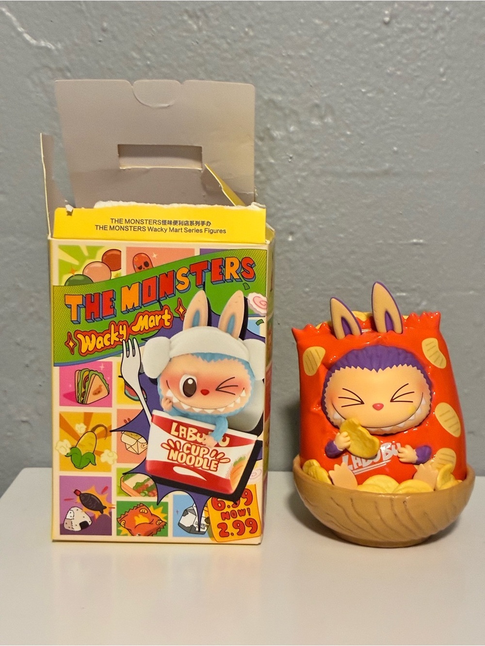 Pop Mart The Monsters Wacky Mart Labubu Mystery Box Chips